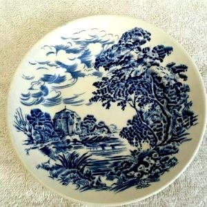 Vintage Enoch Wedgwood (Tunstall Ltd) England- "Countryside" 6 inch plate